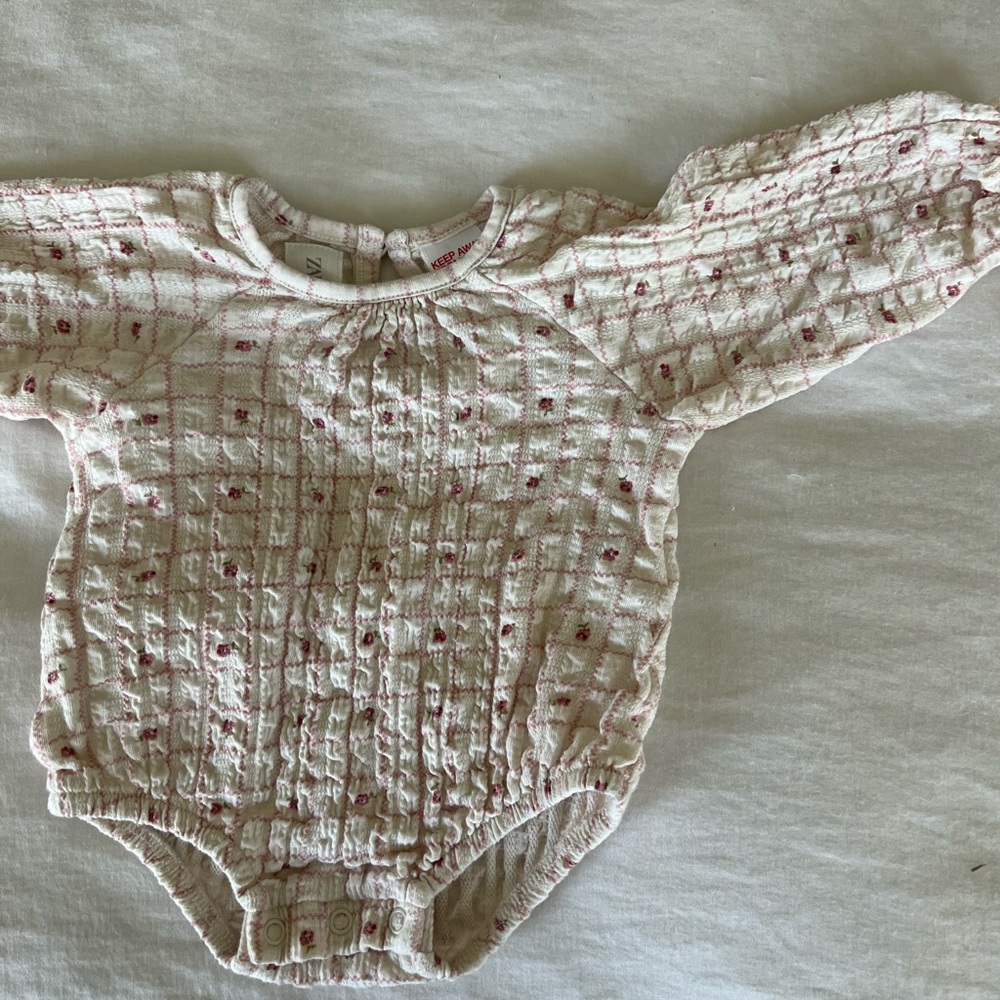 Zara baby onesie